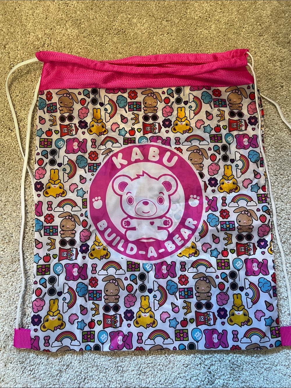 Build-A-Bear Nylon Drawstring Bag - Picture 9 of 9